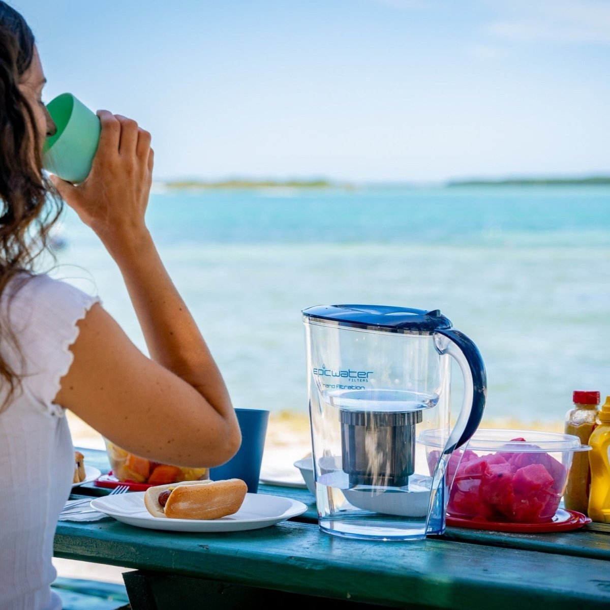 Nano Pitcher | Advanced Filtration Removes Bacteria & PFAS - Ed's Plant Shop