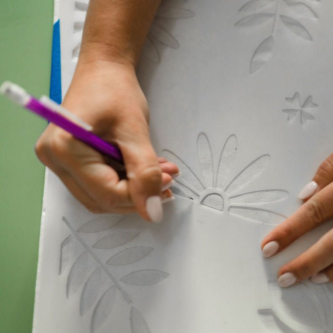 Painted Throw Pillow Kit - Ed's Plant Shop