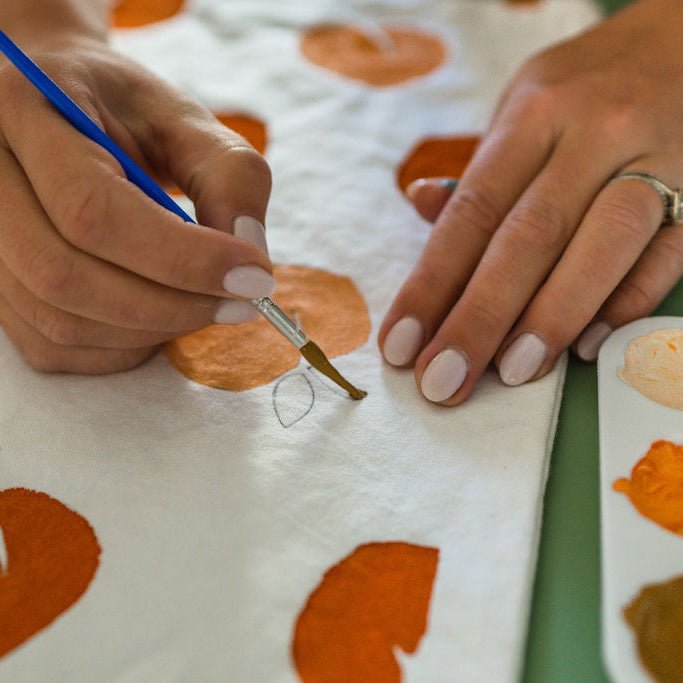 Painted Throw Pillow Kit - Ed's Plant Shop