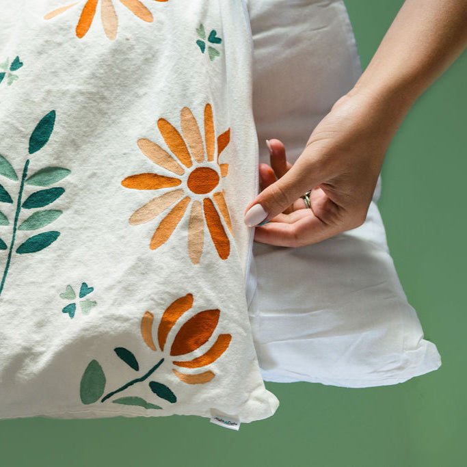 Painted Throw Pillow Kit - Ed's Plant Shop