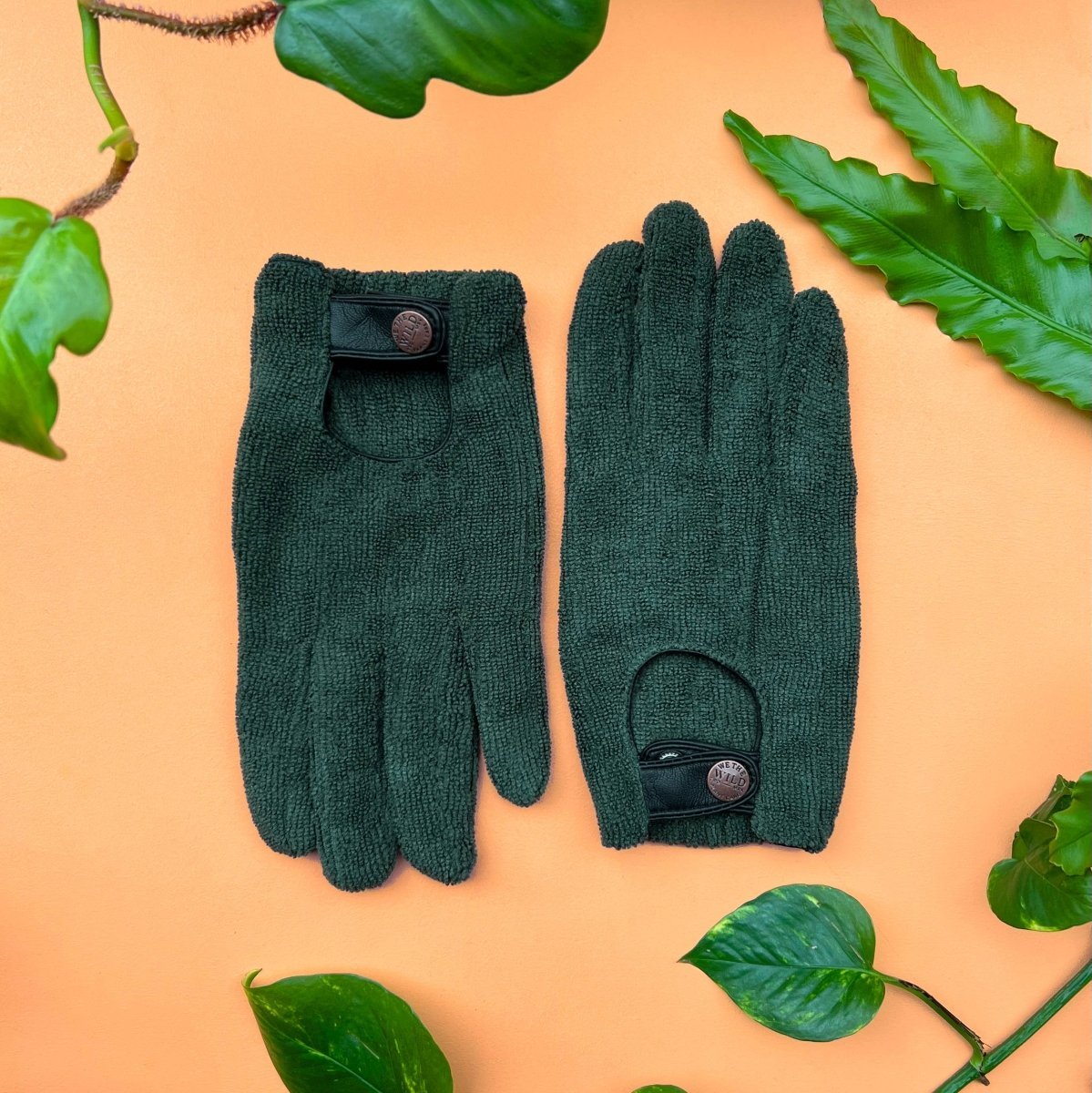 Plant Cleaning Gloves - Reusable Microfiber Leaf Care Gloves - Ed's Plant Shop