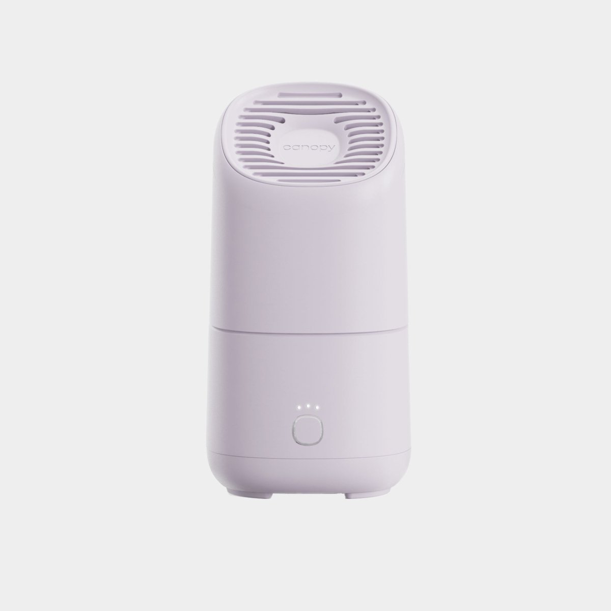Canopy Portable Humidifier – Lavender variant against a gray background