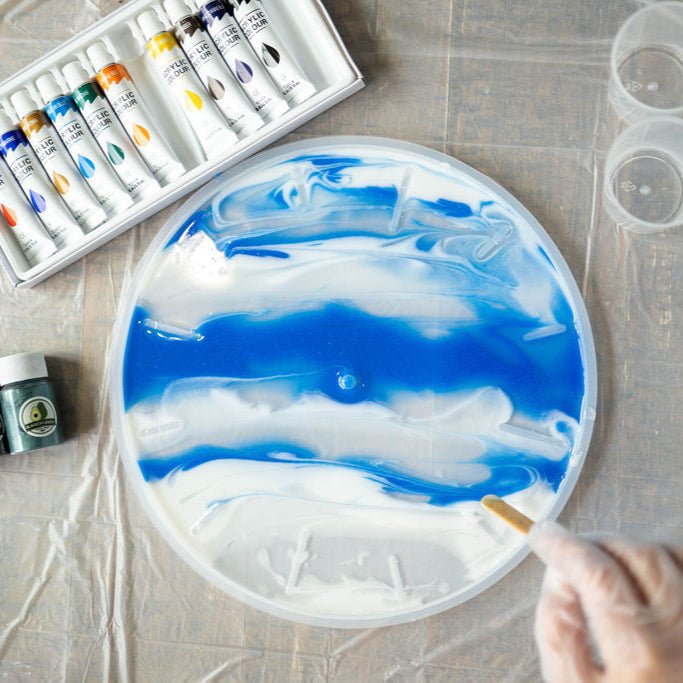 Resin Clock Making Kit - Ed's Plant Shop