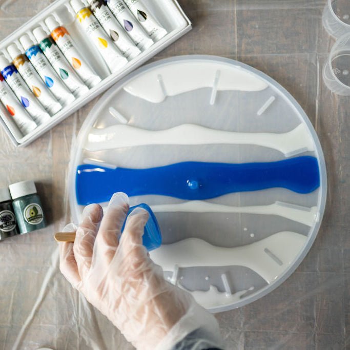 Resin Clock Making Kit - Ed's Plant Shop