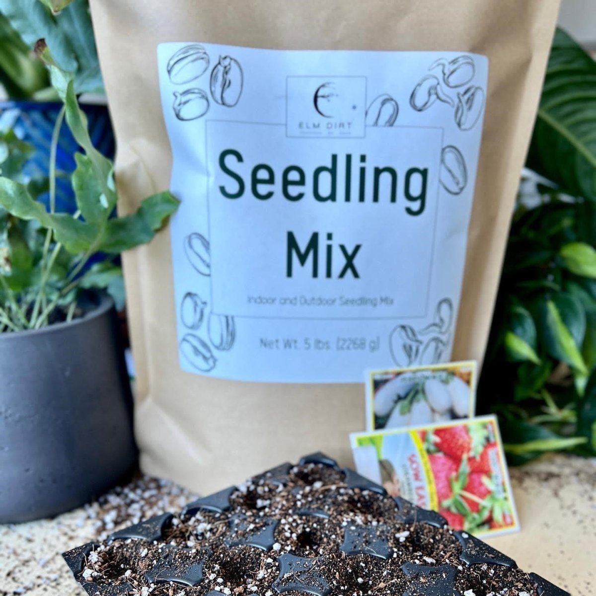 Seedling Mix - Seed Staring Soil For All Seeds - Ed's Plant Shop