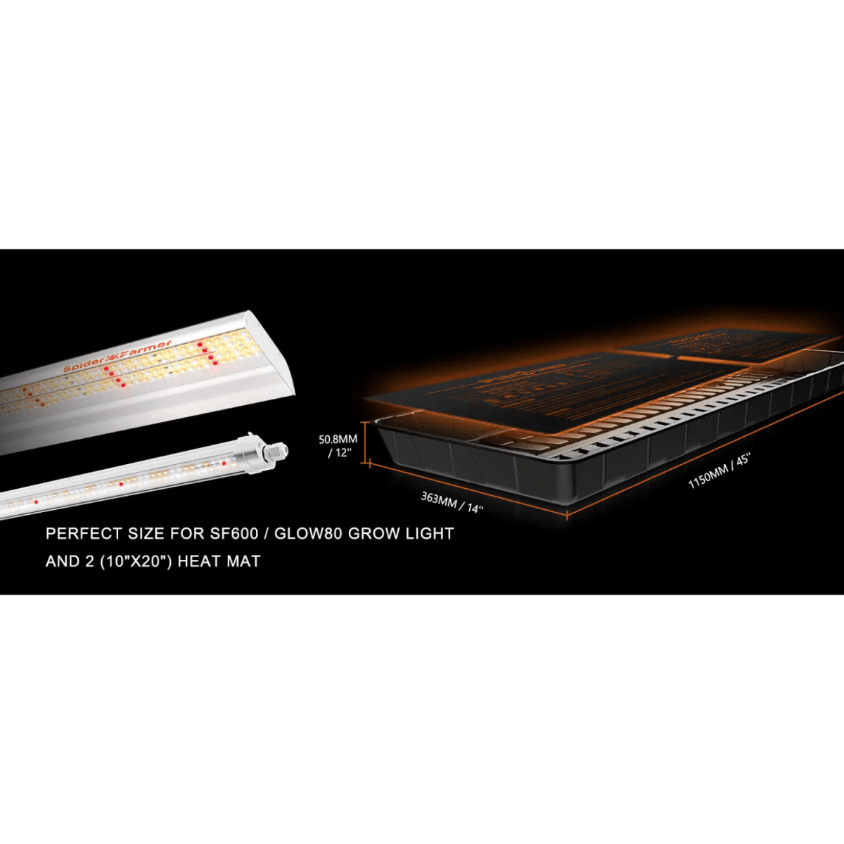 Spider Farmer 3 Tier Metal Plant Stand with Trays - Ed's Plant Shop