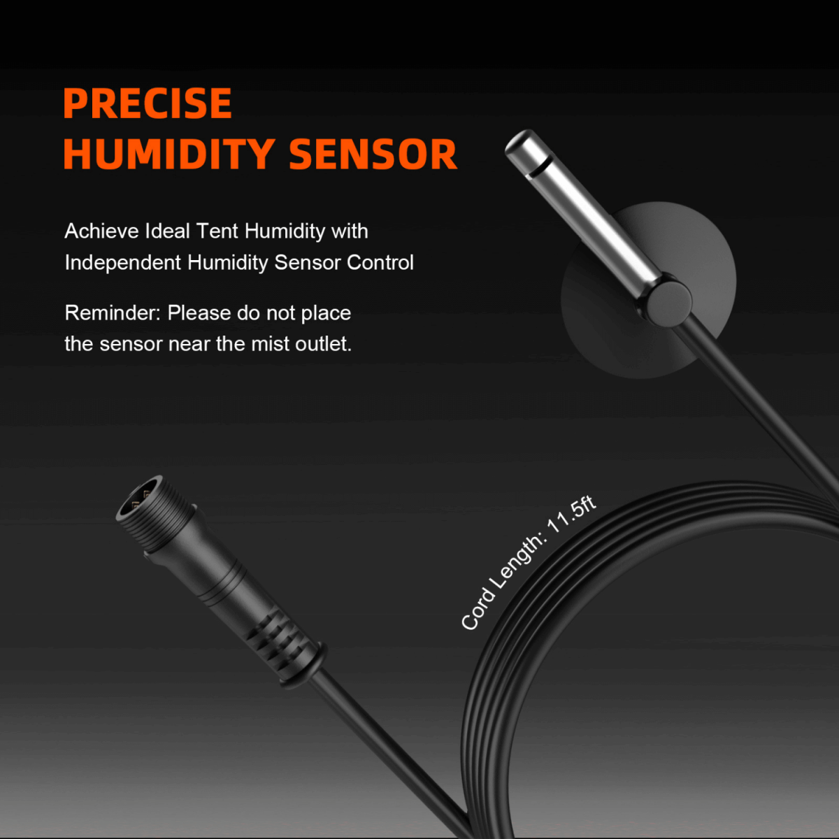 Spider Farmer Cool Mist Humidifier 6L | Compact Humidity Solution for Grow Tents - Ed's Plant Shop