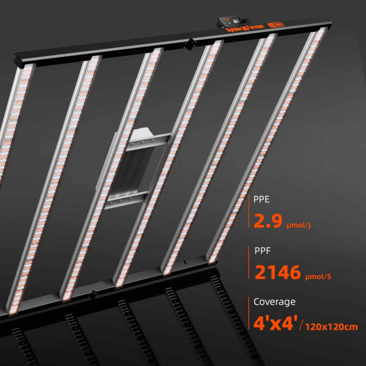 Spider Farmer SE7000 730W Dimmable Full Spectrum LED Grow Light - Ed's Plant Shop