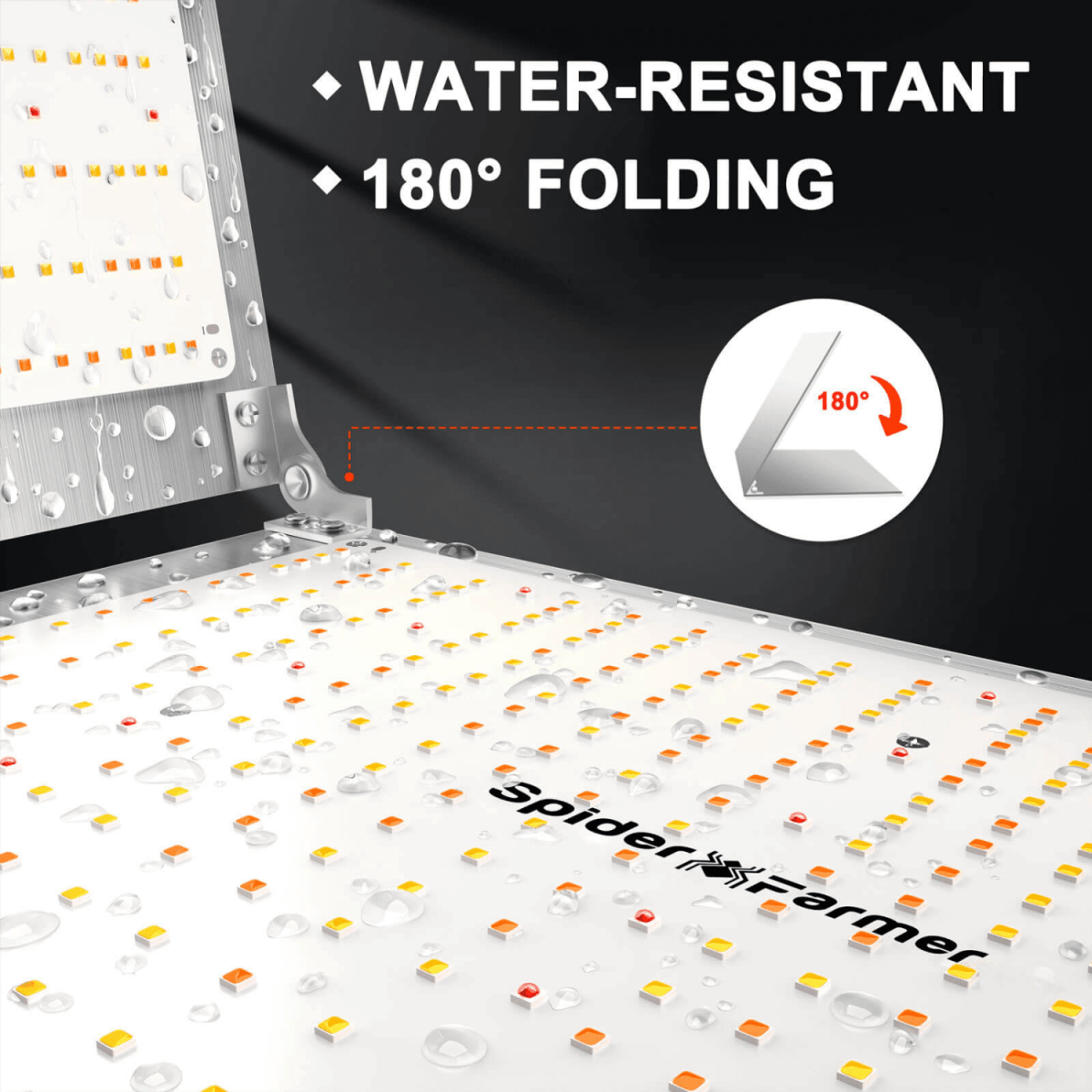 Spider Farmer SF7000 650W Full Spectrum LED Grow Light – Advanced Energy Efficiency for Professional Results