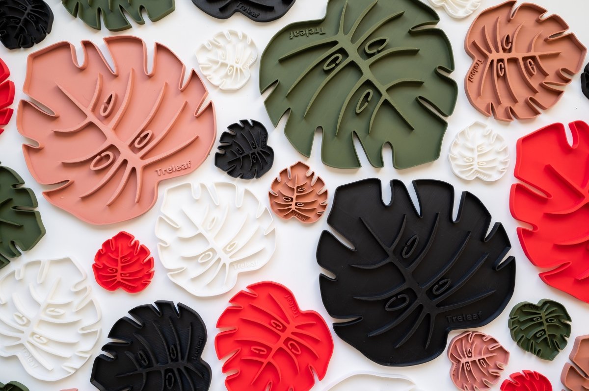 Tera Sausr - Leaf - shaped Pot Saucer - Drip tray for houseplants - Humidity tray - Ed's Plant Shop