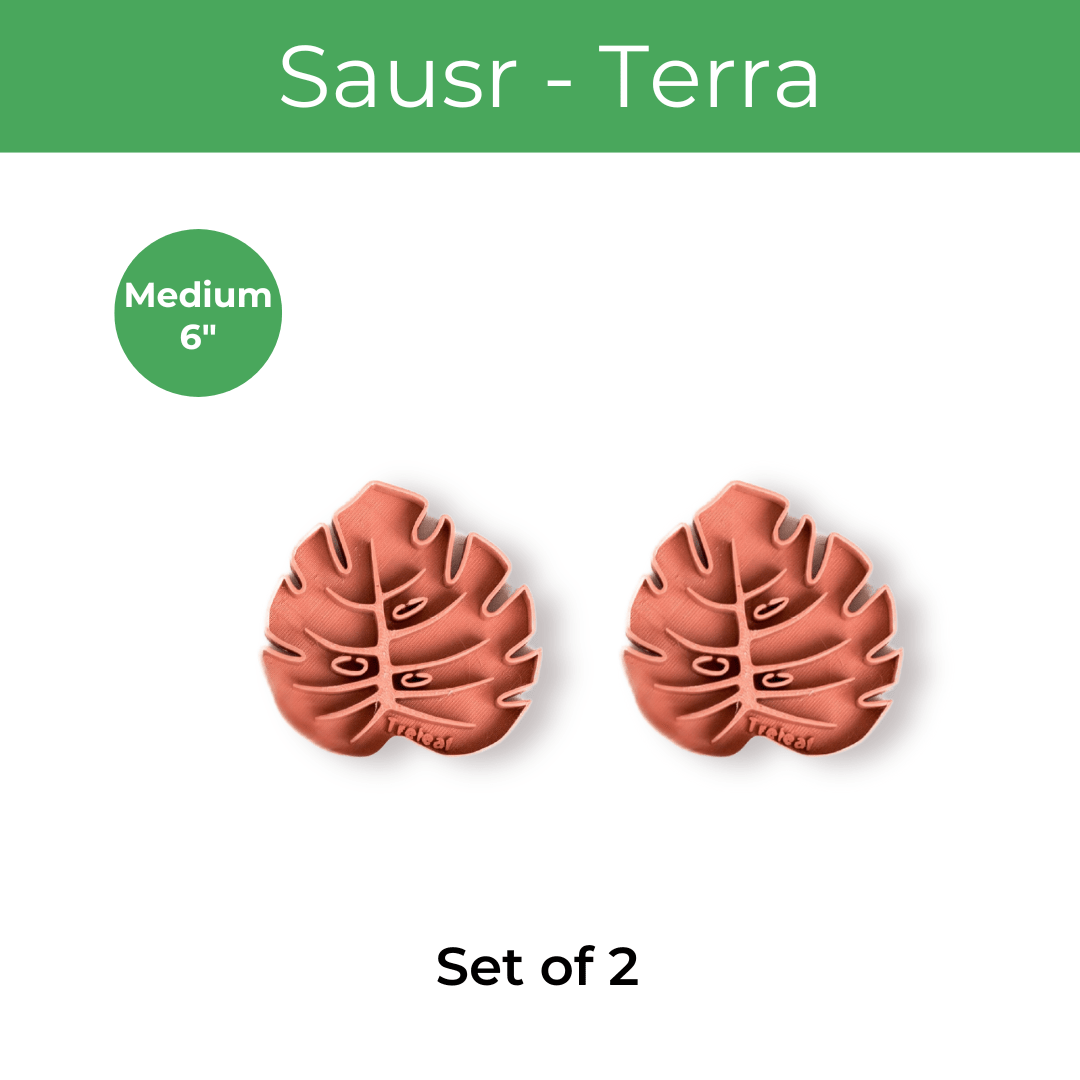 Tera Sausr - Leaf - shaped Pot Saucer - Drip tray for houseplants - Humidity tray - Ed's Plant Shop
