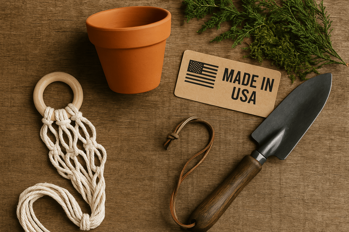 Made in USA  Garden Tools, Decor & Plant Accessories | Ed's  Ed's Plant  Shop