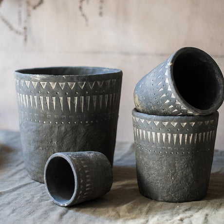 Rustic Reach ceramic planters and nature-inspired home décor pieces
