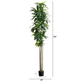 10’ Artificial Dracaena Tree with Real Touch Leaves - Ed's Plant Shop