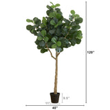 10’ Artificial Fiddle Leaf Fig Tree - Ed's Plant Shop