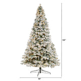 10' Artificial Mixed Pine Christmas Tree with 800 LED Lights - Ed's Plant Shop