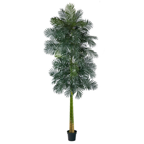 10’ Double Stalk Golden Cane Artificial Palm Tree - Ed's Plant Shop