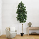 10' Faux Ficus Tree | Lifelike Indoor Tree – Ed's Plant Shop - Ed's Plant Shop