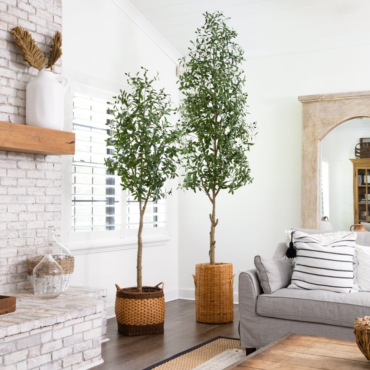 10' Faux Olive Tree | Mediterranean - Inspired Decor – Ed's Plant Shop - Ed's Plant Shop