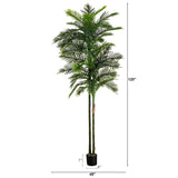 10 - ft UV Resistant Artificial Double Robellini Palm Tree (Indoor/Outdoor) - Ed's Plant Shop