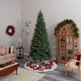 10’ Wisconsin Slim Snow Tip Pine Artificial Christmas Tree - Ed's Plant Shop