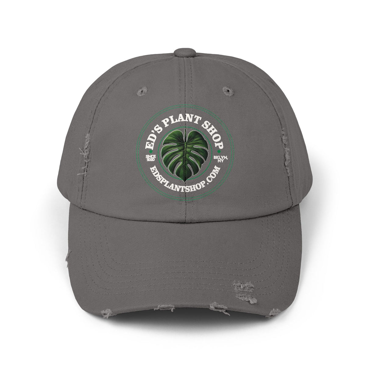 Ed's Plant Shop - Adjustable Fit Custom Distressed Cotton Twill Hats