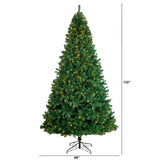 11' Northern Tip Artificial Christmas Tree with 1000 LED Lights & 2720 Branches - Ed's Plant Shop