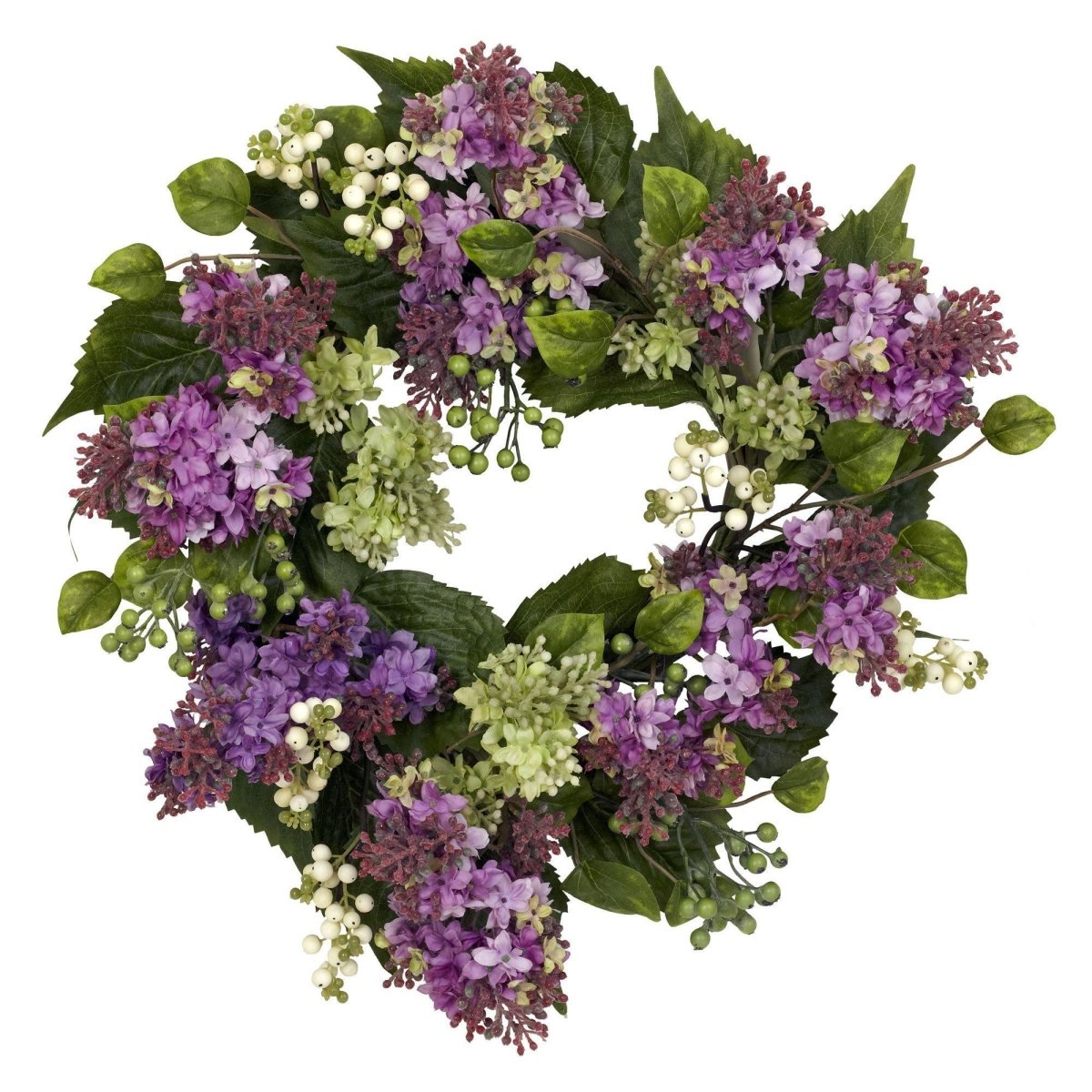 20" Hanel Lilac Wreath | Spring - Inspired Floral Décor - Ed's Plant Shop