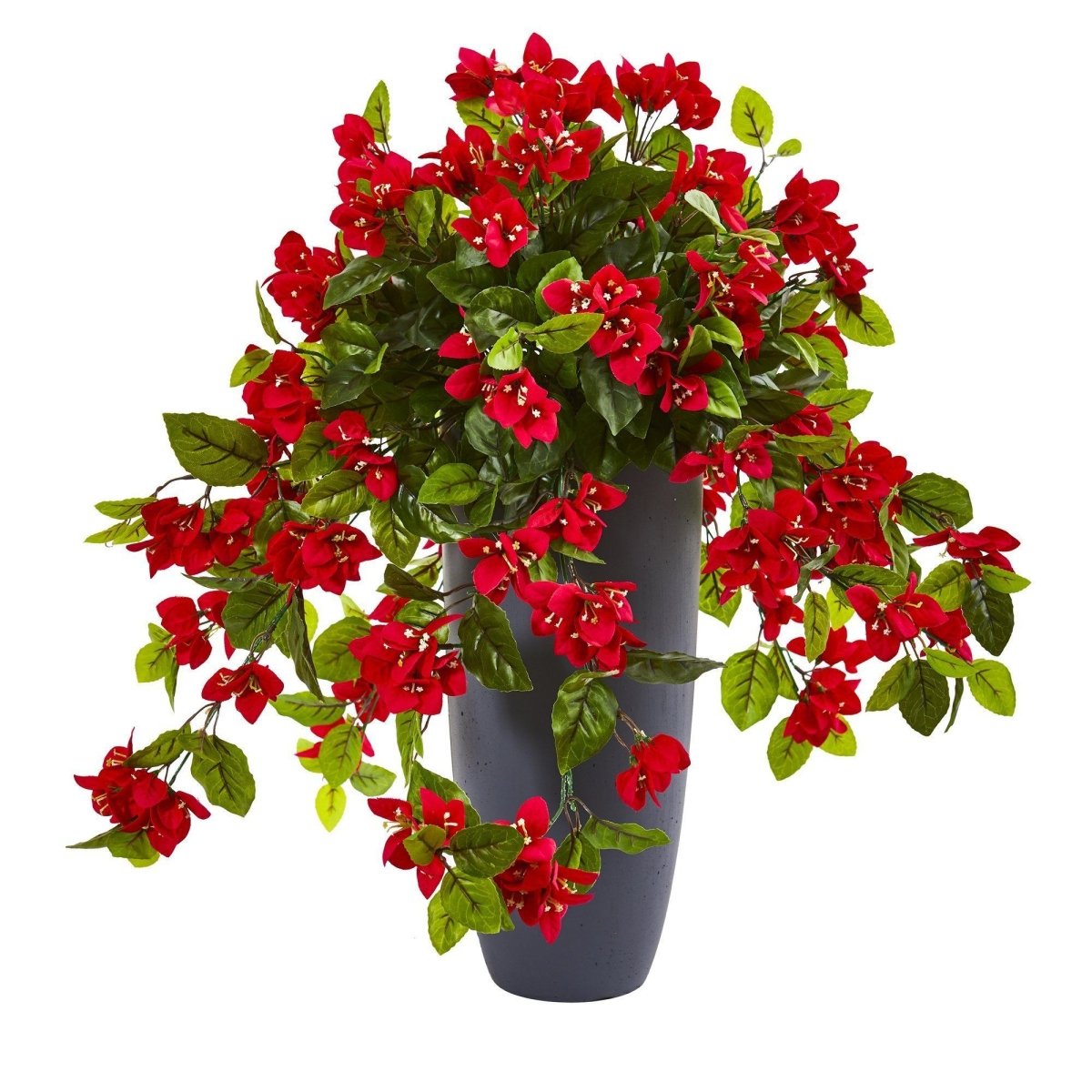 26'' Bougainvillea Artificial Plant in Planter | UV Resistant Decor - Ed's Plant Shop