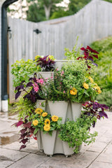 3 Tier GreenStalk Garden Original Vertical Planter - Basic Texture - Ed's Plant Shop