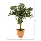 3.5' Golden Cane Artificial Palm Tree – Ed's Plant Shop - Ed's Plant Shop