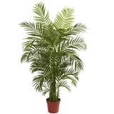 4.5 - ft UV‑Resistant Areca Palm Tree – Indoor/Outdoor Faux Plant - Ed's Plant Shop