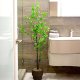 5’ Artificial Minimalist Enkianthus Tree - Ed's Plant Shop