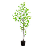 5’ Artificial Minimalist Enkianthus Tree - Ed's Plant Shop