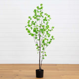 5’ Artificial Minimalist Enkianthus Tree - Ed's Plant Shop