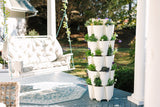 5 Tier GreenStalk Garden Original Vertical Planter - Basket Weave Texture - Ed's Plant Shop