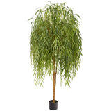 7 - ft Willow Artificial Tree - Ed's Plant Shop