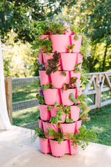 7 Tier GreenStalk Garden Leaf Vertical Planter - Basic Texture - Ed's Plant Shop