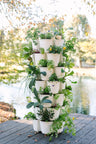 7 Tier GreenStalk Garden Leaf Vertical Planter - Basic Texture - Ed's Plant Shop