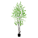 8’ Artificial Minimalist Enkianthus Tree - Ed's Plant Shop