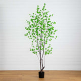 8’ Artificial Minimalist Enkianthus Tree - Ed's Plant Shop