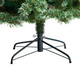 8' Wisconsin Slim Snow Tip Pine Tree: A Realistic Artificial Christmas Centerpiece - Ed's Plant Shop