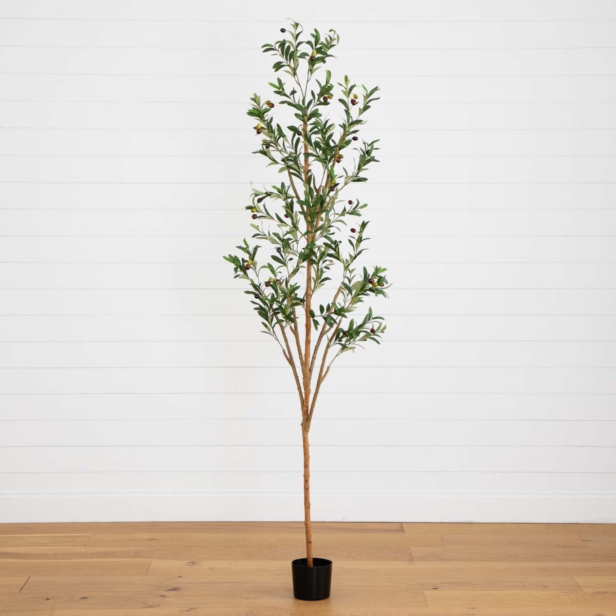 faux olive plant in pot Nearly Natural 82 in. Artificial Olive Tree