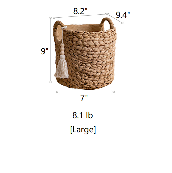 Basket Weave Cement Planter - Various Sizes