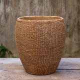 Seagrass Basket - Cement