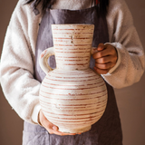 Handmade Terracotta Planter Vase with Handles