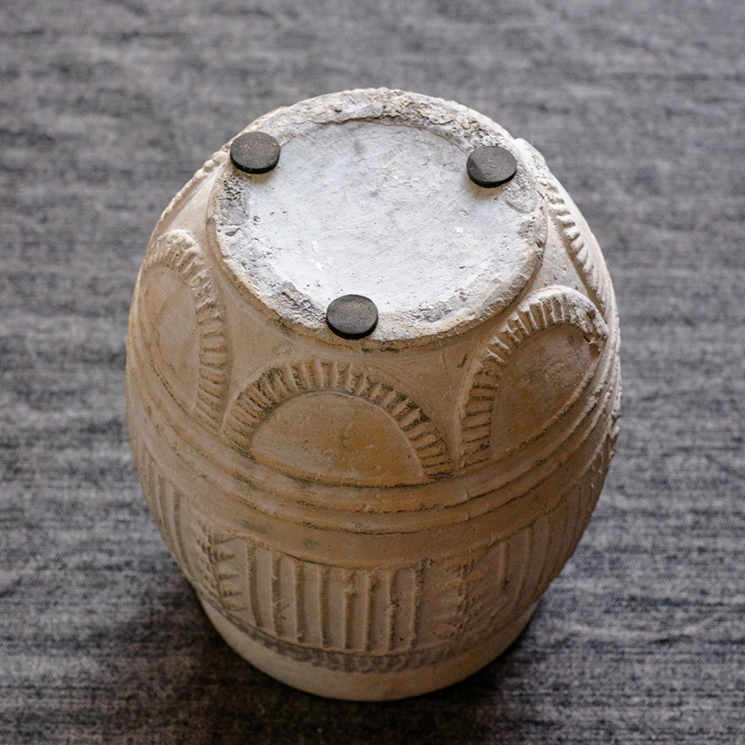 Yukun Tribal Design Stoneware Planter - Various Sizes