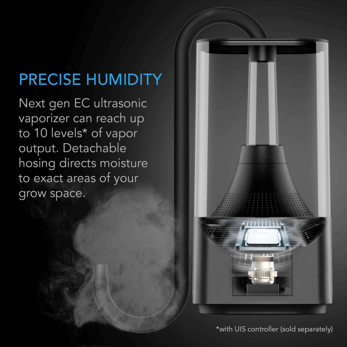 AC Infinity CLOUDFORGE T3 Environmental Plant Humidifier (4.5L) - Ed's Plant Shop
