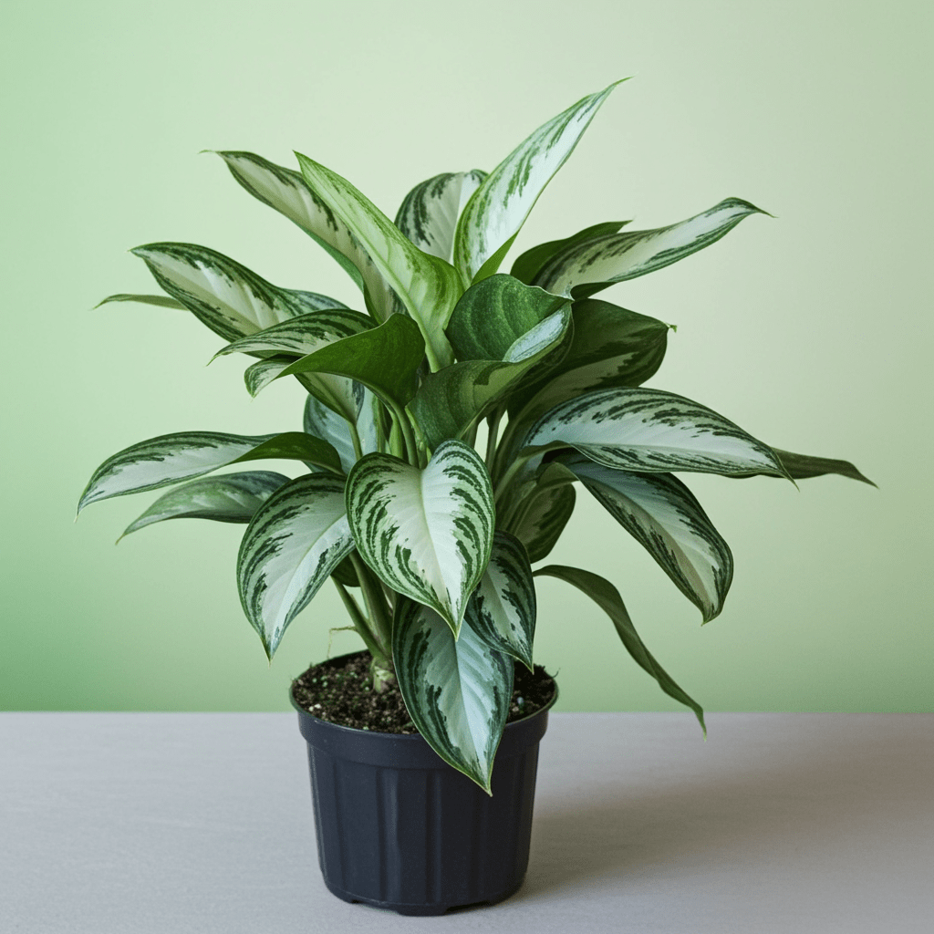 aglaonema plants of steel Aglaonema Silver Bay - Live Plant in a 6 Inch Pot - Chinese Evergreen
