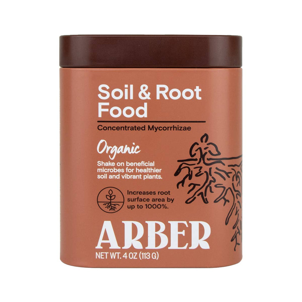 Arber Soil & Root Food with Mycorrhizae 4oz - Ed's Plant Shop